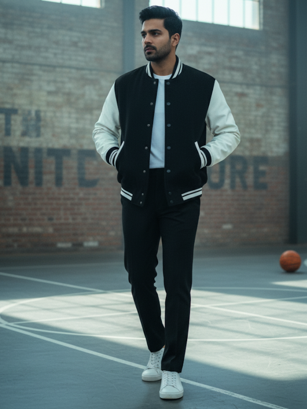 Varsity Jacket - Black