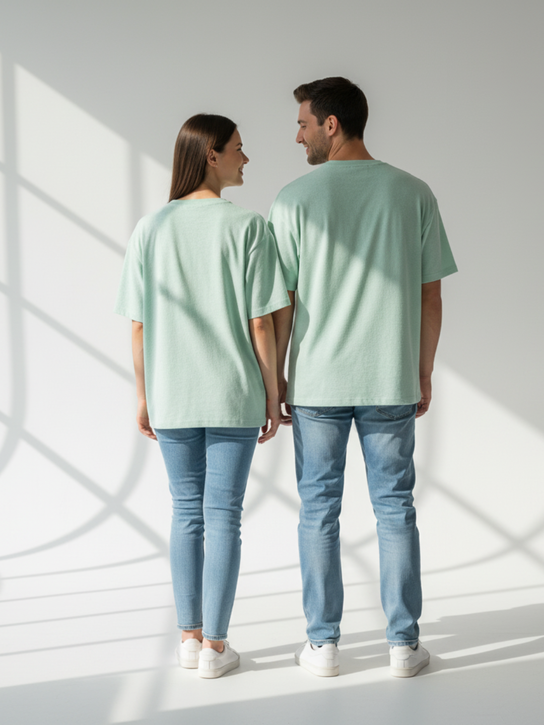 Terry Oversized Tee - Jade