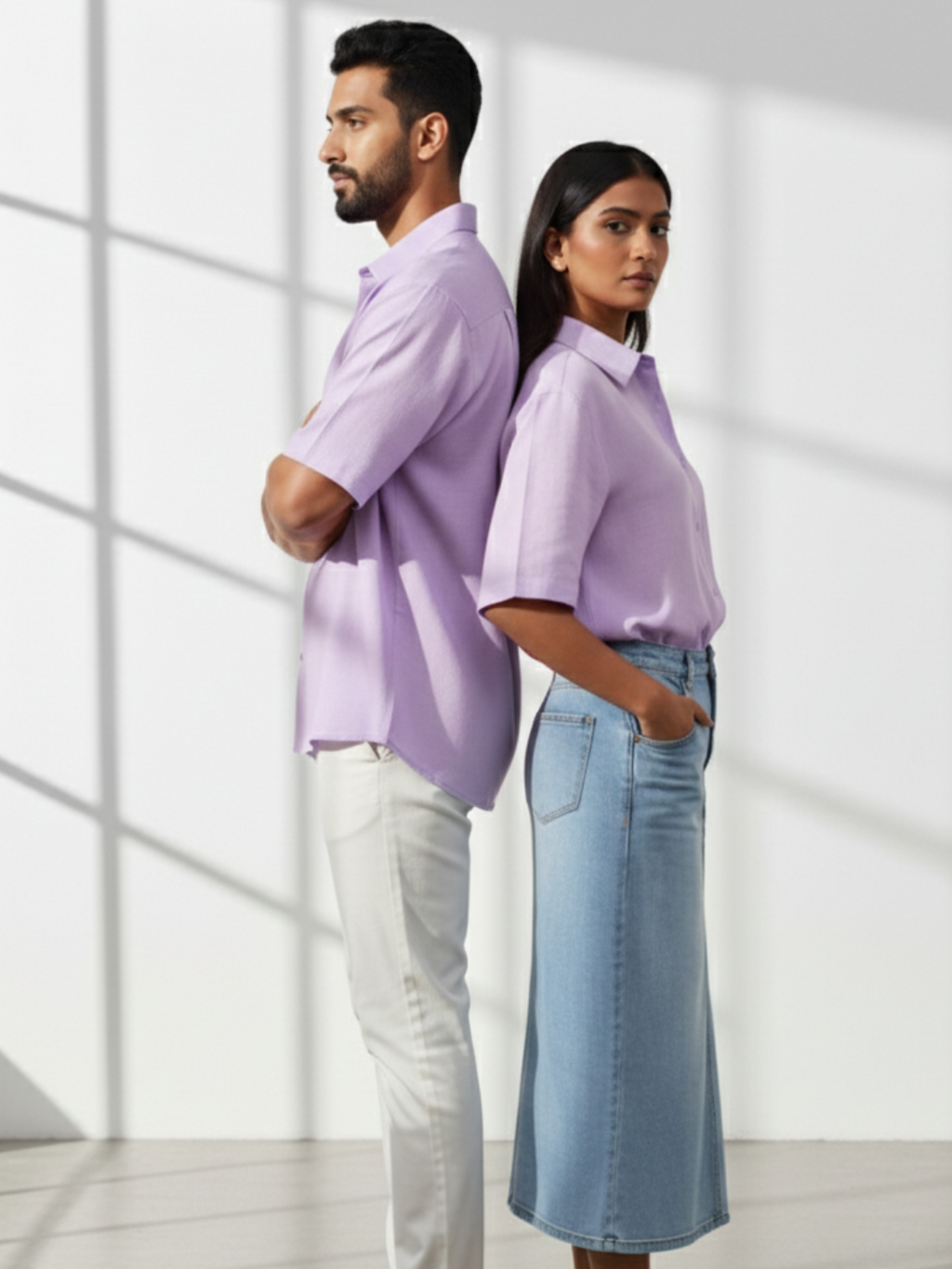 Oversized Shirt - Lavender