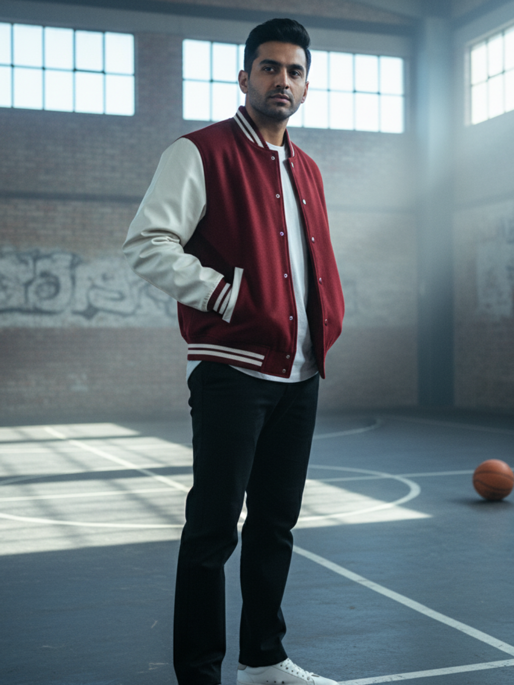 Varsity Jacket - Red