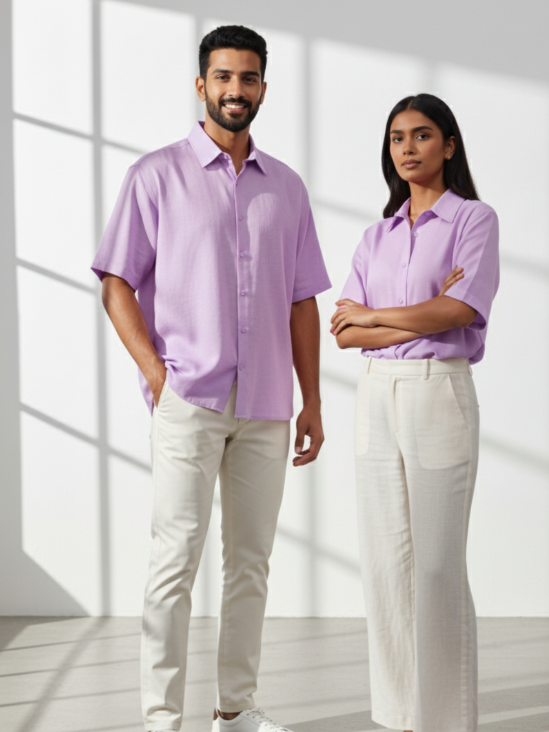 Oversized Shirt - Lavender